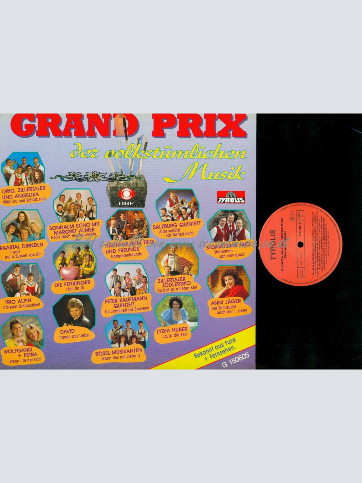 LP--  Grand Prix der Vokstümlichen Musik  / NM