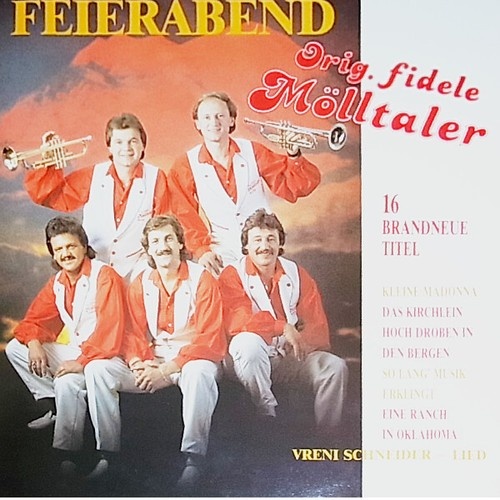 LP, Album Die Fidelen Mölltaler - Feierabend