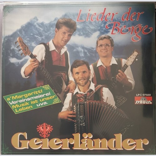 LP, Album Geierländer - Lieder Der Berge