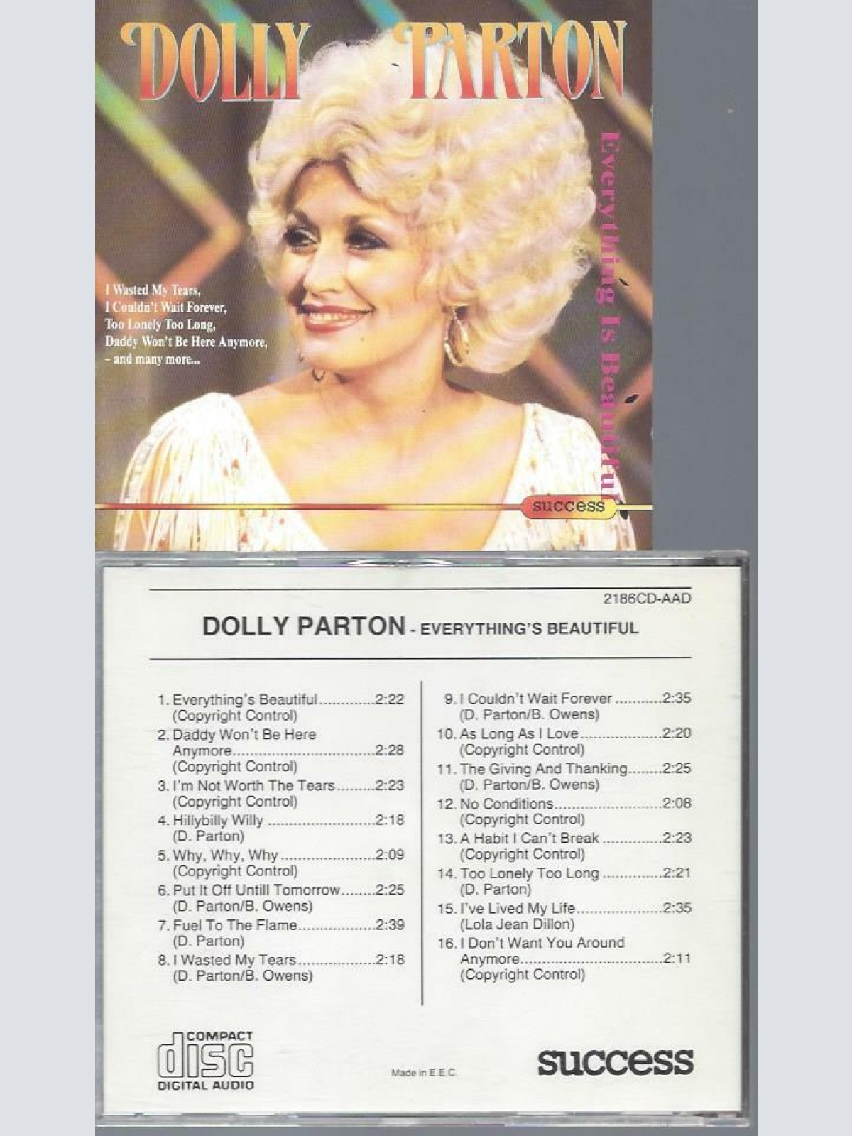 CD-- Dolly Parton – Everything's Beautiful