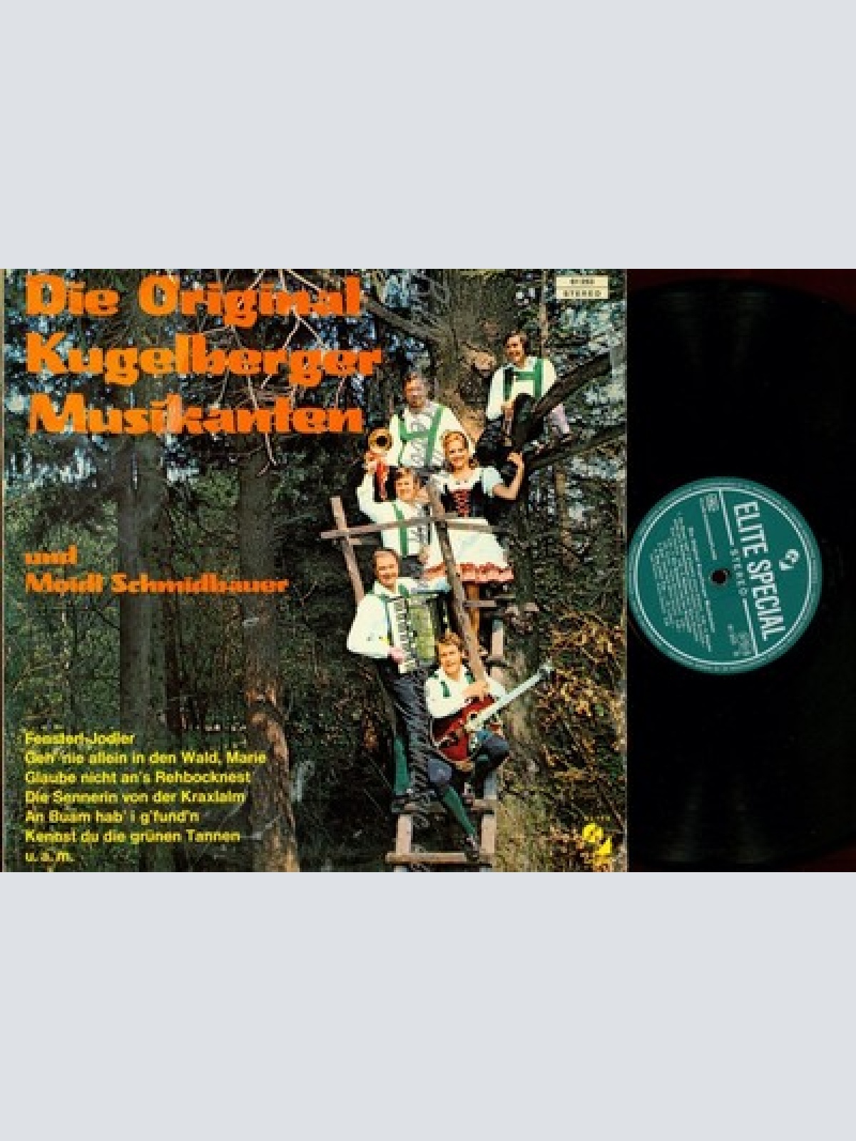 LP--DIE ORIGINAL KUGELBERGER MUSIKANTEN--CLUB SONDERAUFLAGE