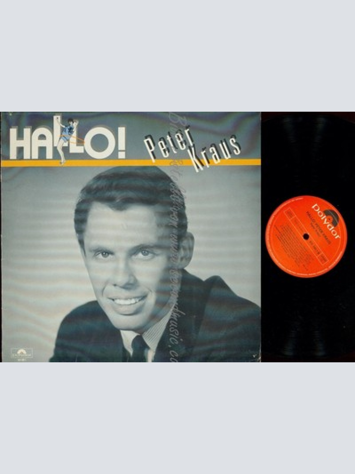 LP--PETER KRAUS--HALLO--AUSTRO MECHANA