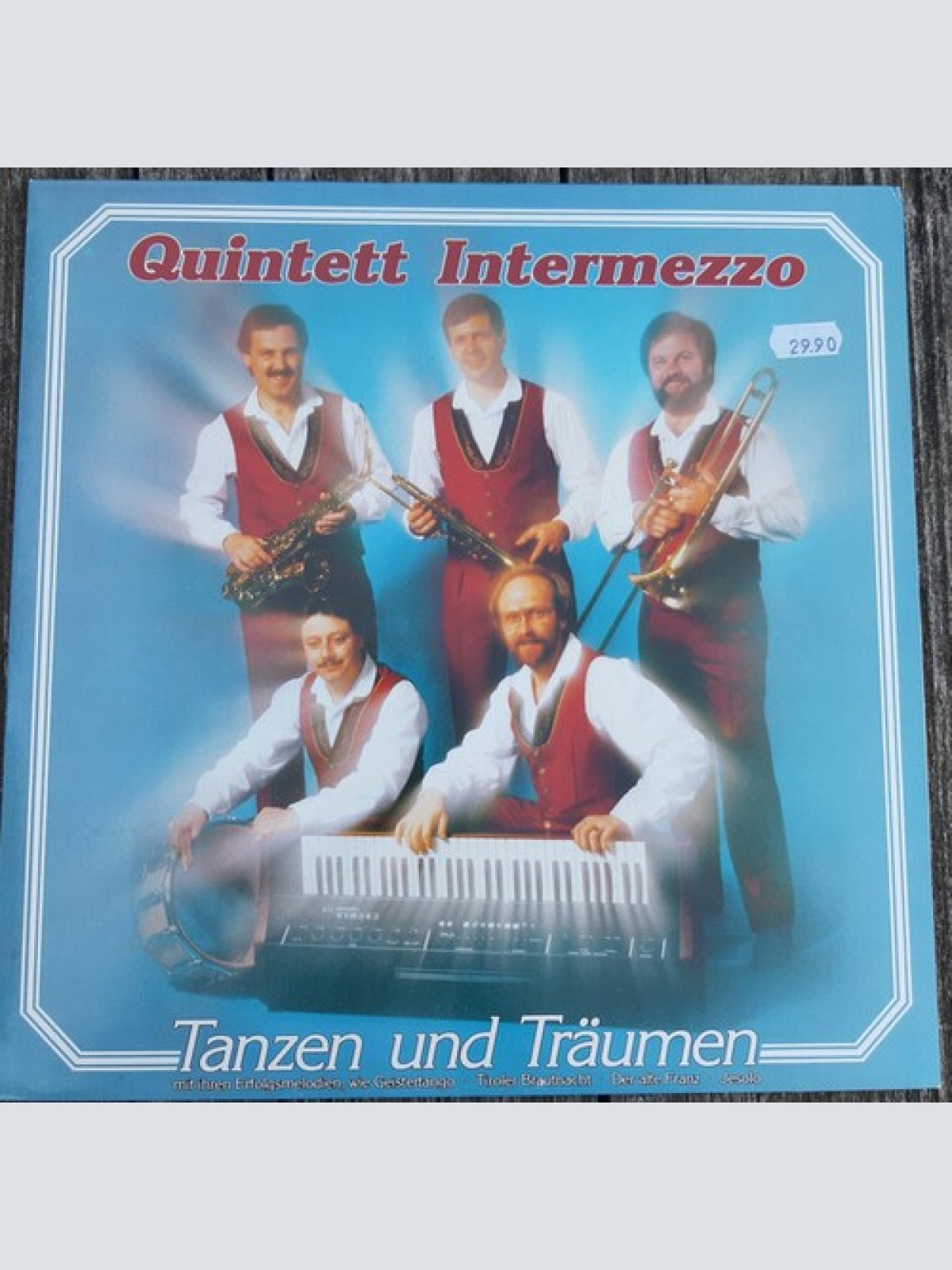 LP, Album Quintett Intermezzo - Tanzen und Träumen