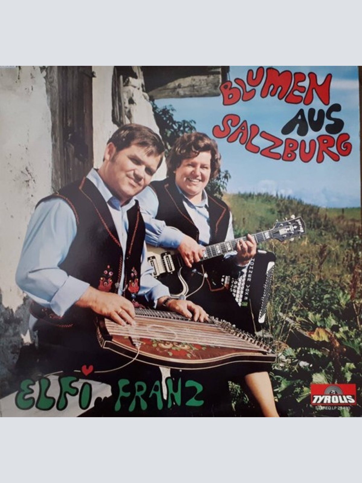 LP, Album Duo Elfi Und Franz - Blumen Aus Salzburg