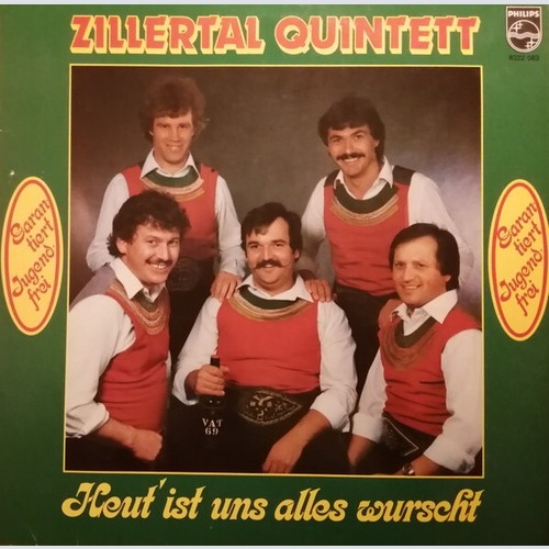 LP, Album Zillertal Quintett - Heut' Ist Uns Alles Wurscht