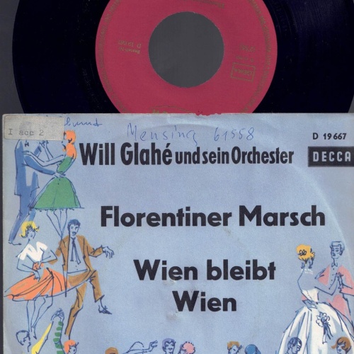 7",  Will Glahe   Florentiner Marsch