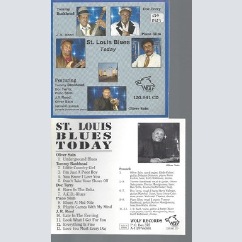 CD-ST LOUIS BLUES TODAY