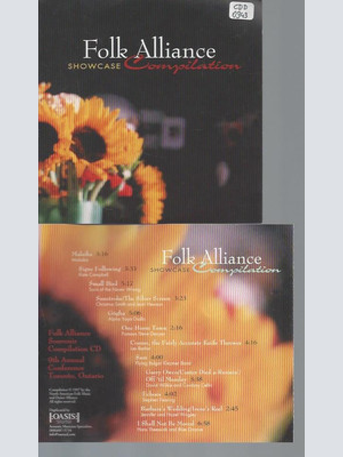 CD-FOLK ALLIANCE SHOWCASE COMPILATION