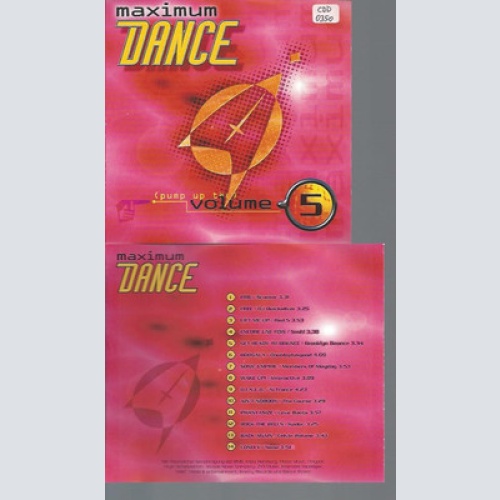 CD-MAXIMUM DANCE 5