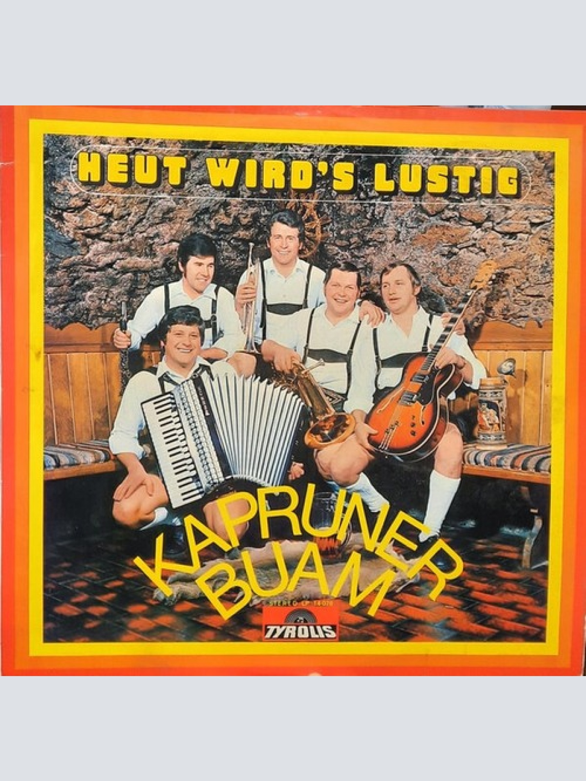 LP Kapruner Buam - Heut Wird's Lustig