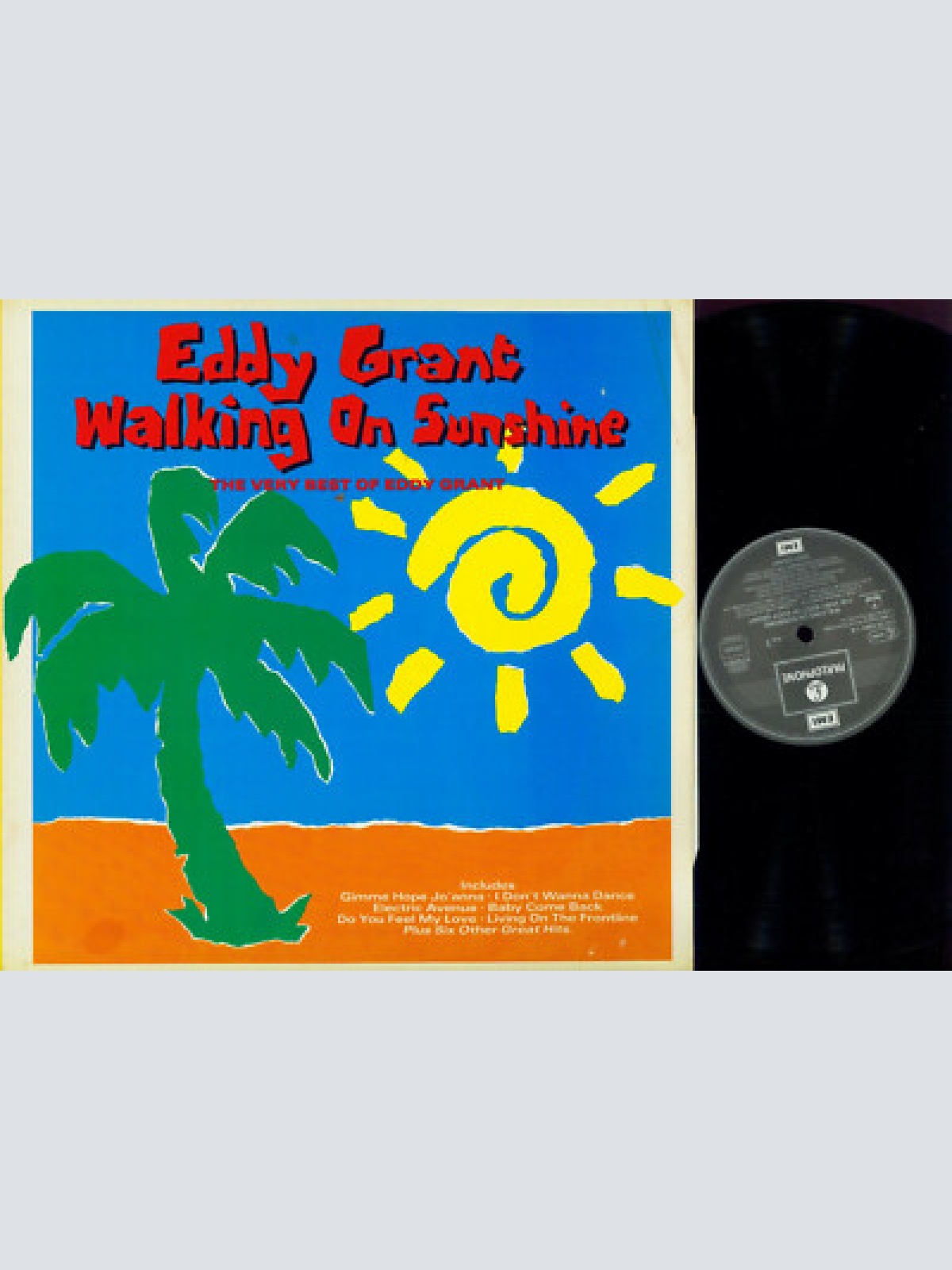 LP--Eddy Grant – Walking On Sunshine