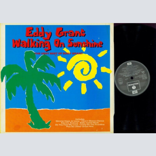 LP--Eddy Grant – Walking On Sunshine