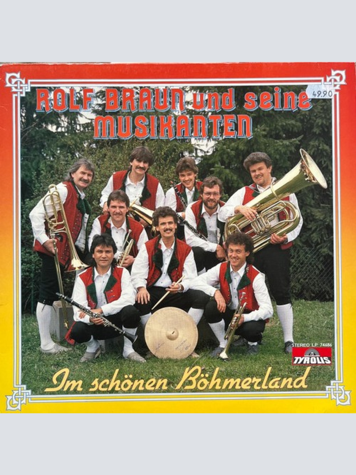 LP, Album Rolf Braun Und Seine Musikanten - Im Schönen Böhmerwald