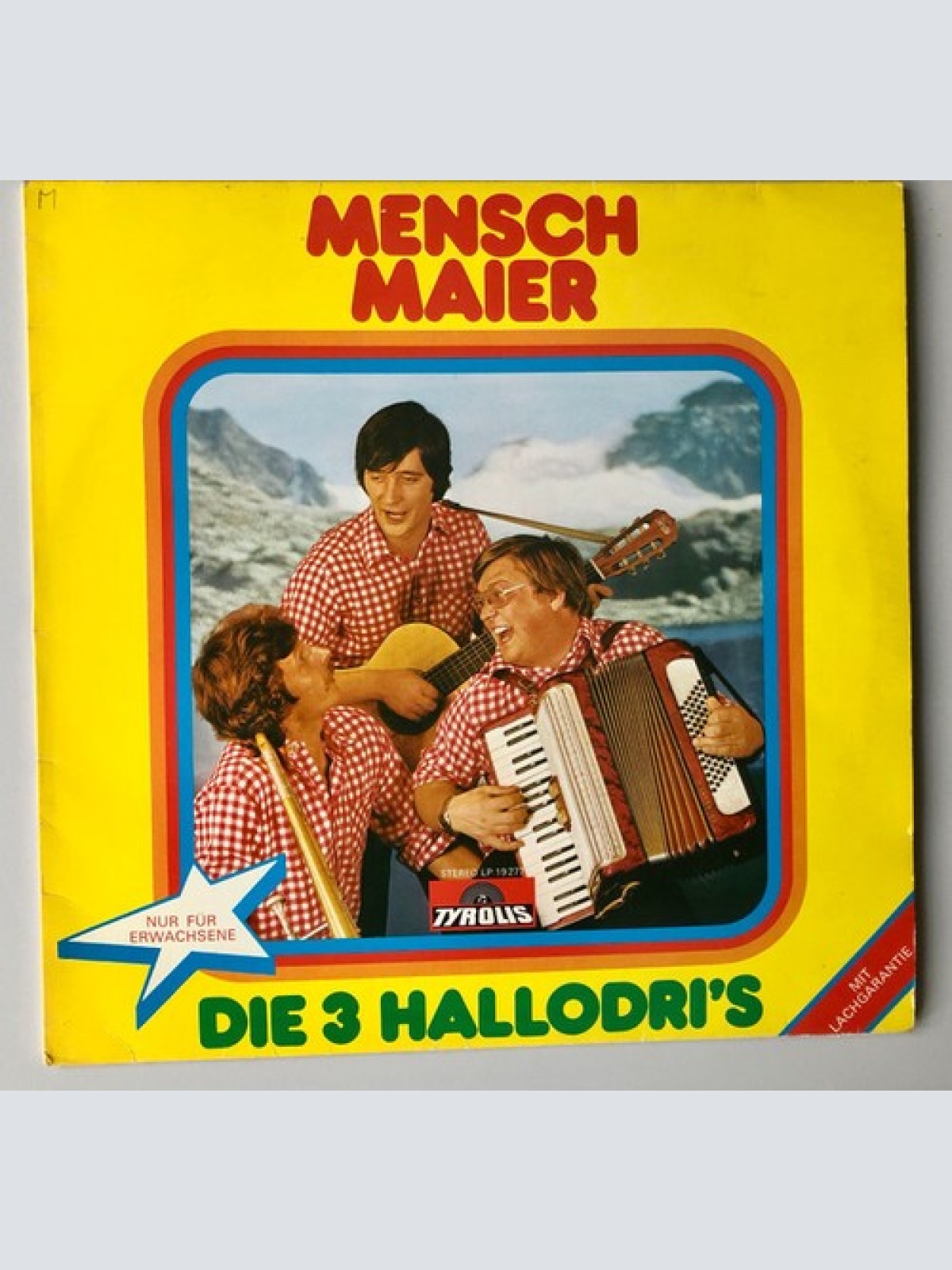 LP, Album 3 Hallodries - Mensch Maier