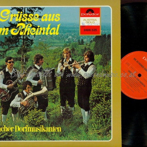LP--ALTACHER DORF MUSIKANTEN  GRÜSSE AUS DEM RHEINTAL