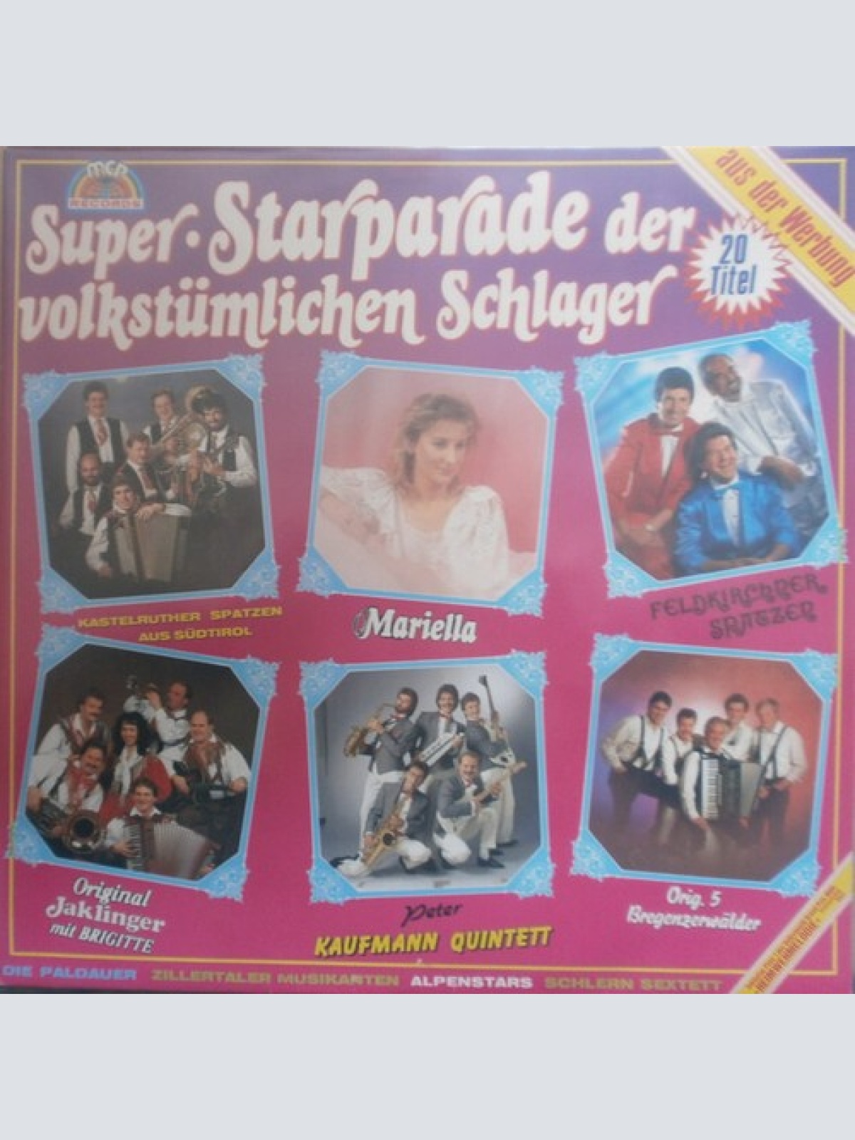 LP, Comp Various - Superstarparade Der Volkstümlichen Schlager