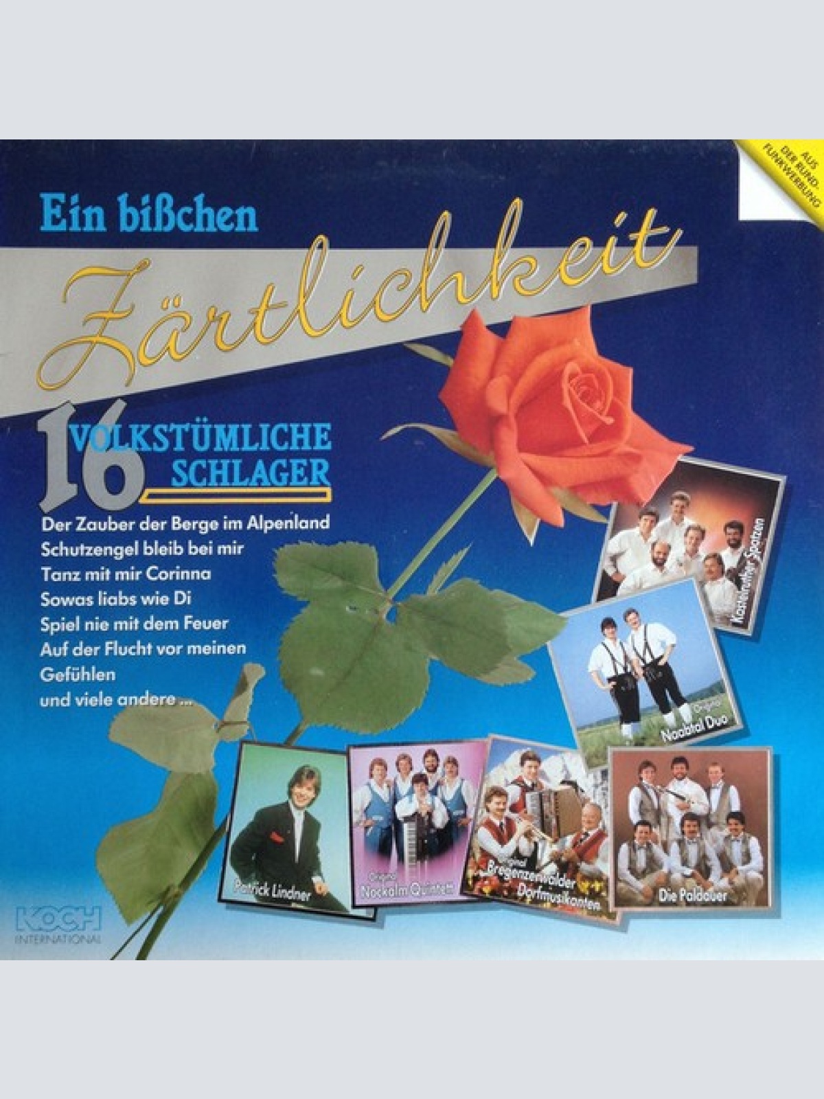 LP, Comp Various - Ein Bißchen Zärtlichkeit 16 Volkstümliche Schlager