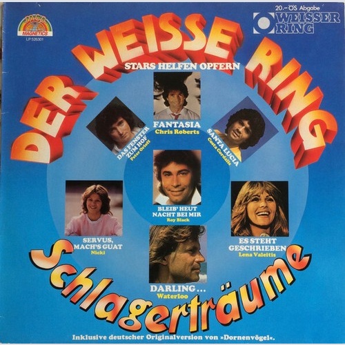 LP, Comp Various - Der Weisse Ring - Schlagerträume