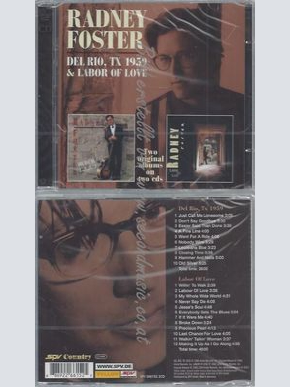 CD--RADNEY FOSTER--DEL RIO,TX 1959& LABOR OF LOVE