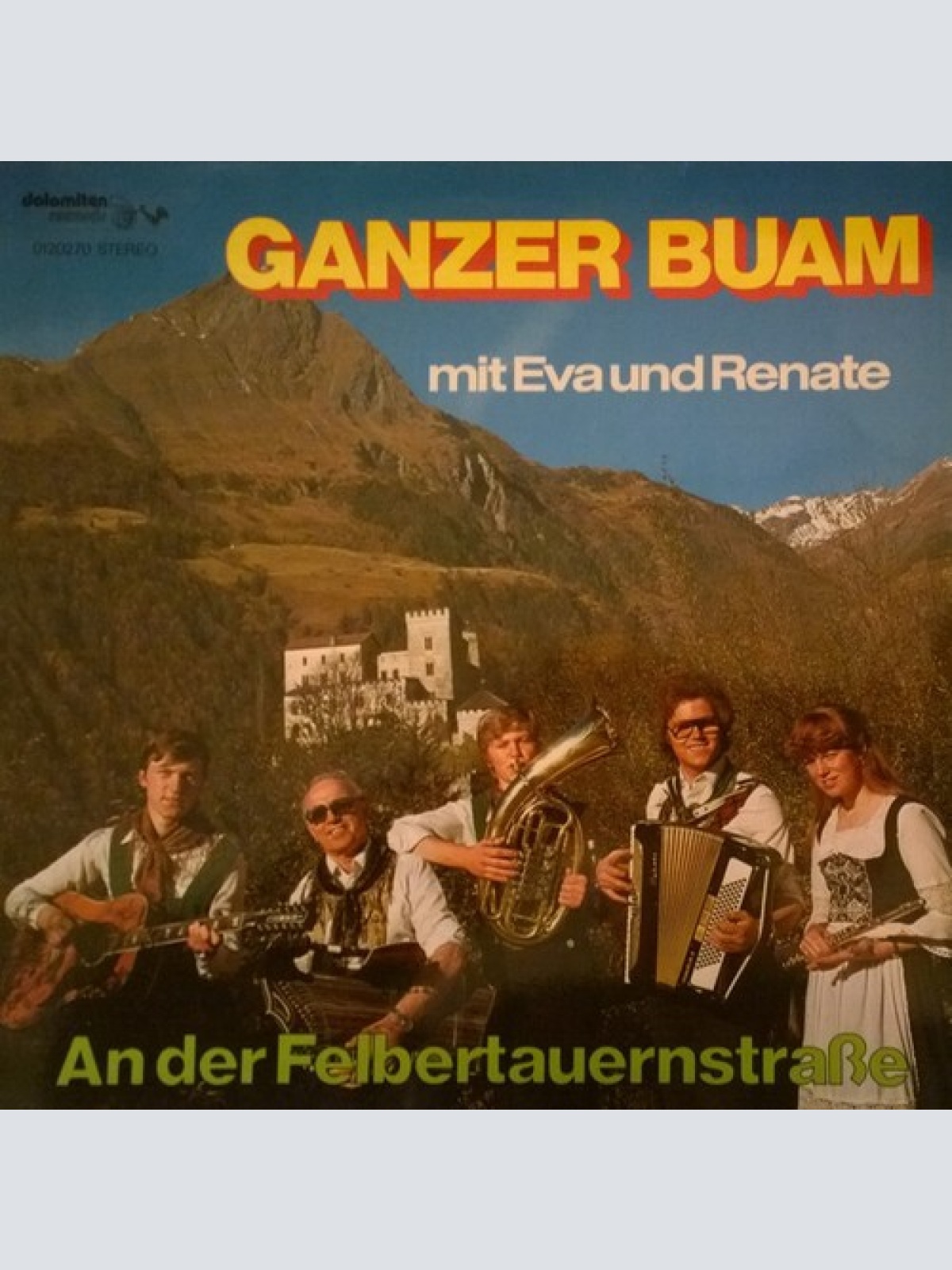 LP, Album Ganzer Buam Mit Eva Und Renate - An Der Felbertauernstraße