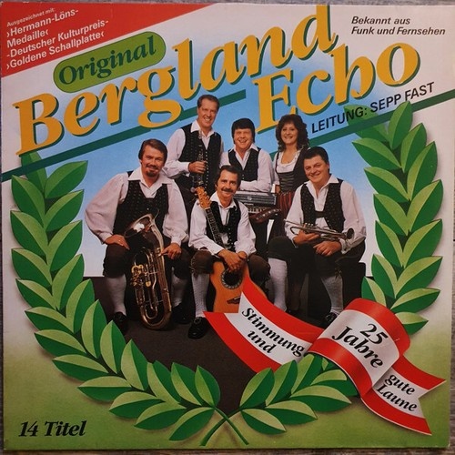 LP, Album Berglandecho - 25 Jahre Stimmung Und Gute Laune
