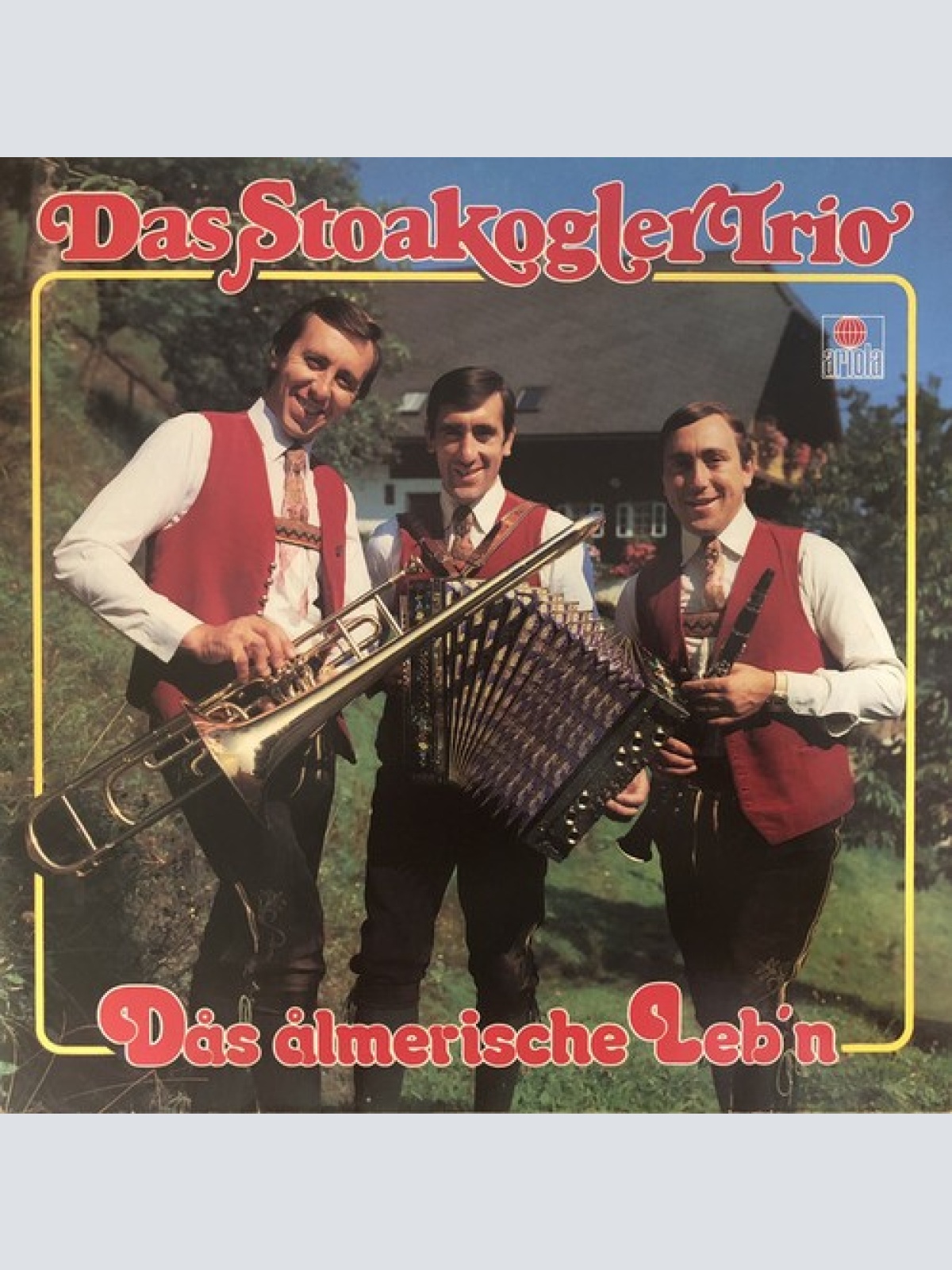 LP, Album Stoakogler Trio - Das Almerische Leb'n
