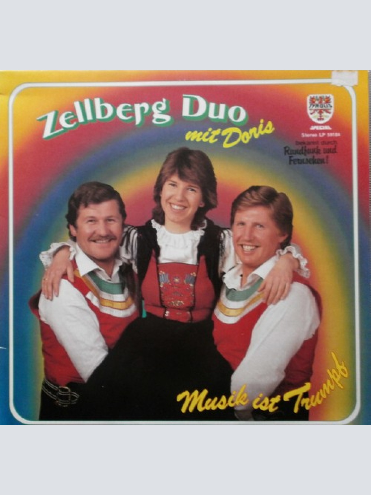 LP, Album Zellberg Duo Mit Doris - Musik Ist Trumpf