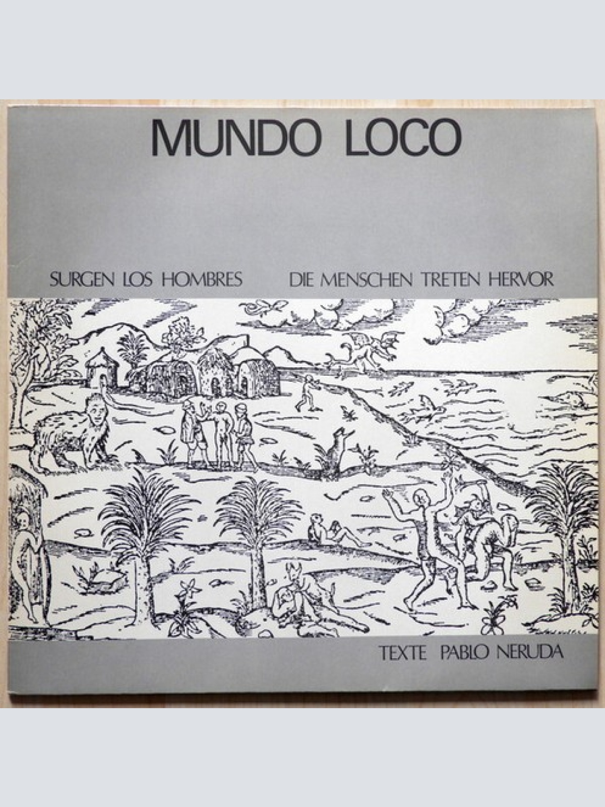 LP, Album Mundo Loco - Surgen Los Hombres