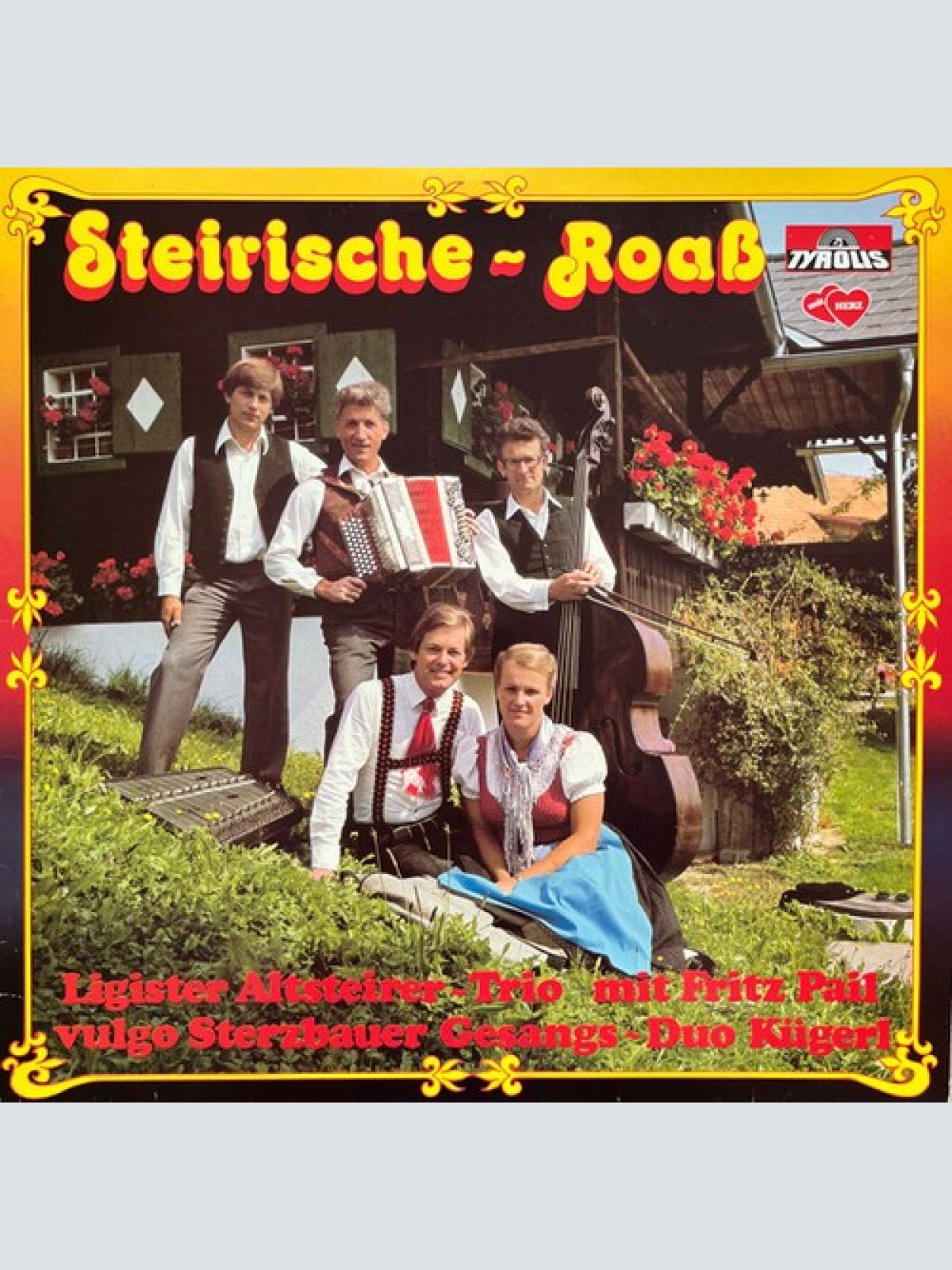 LP, Album Ligister Altsteirer Trio Mit Fritz Pail Vulgo Gesangs-Duo Kügerl - ...