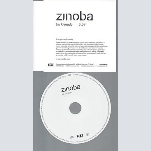 CD-ZINOBA IM GRUNDE-PROMO