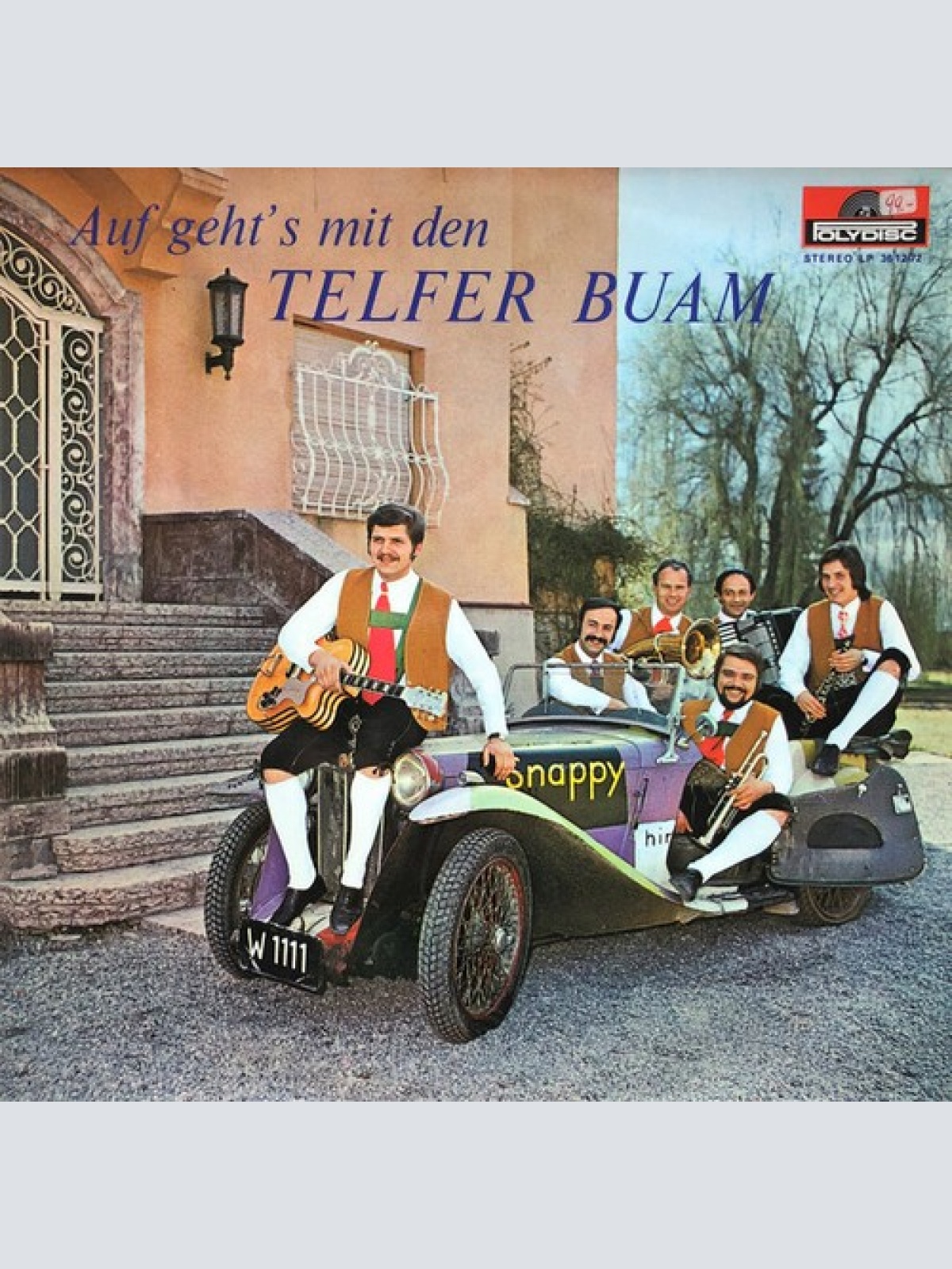 LP, Album Telfer Buam - Auf Geht's Mit Den Telfer Buam