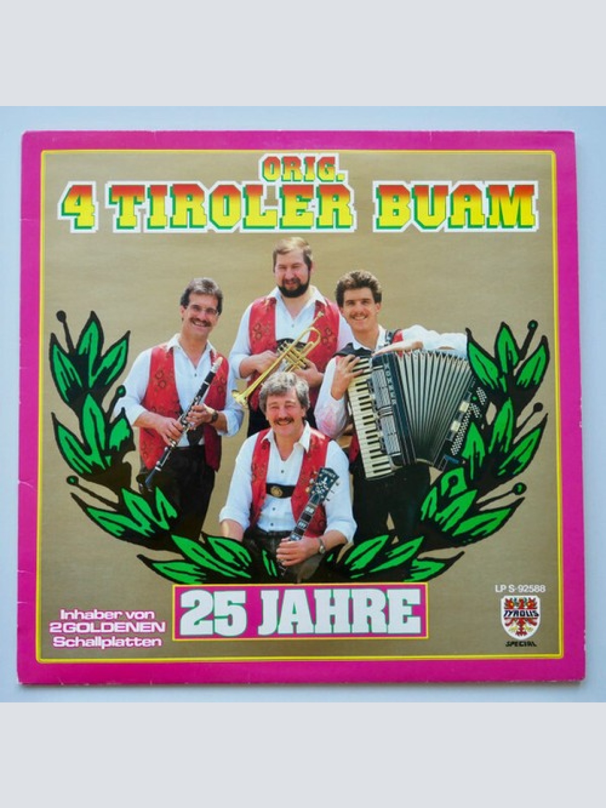 LP, Comp Original 4 Tiroler Buam - 25 Jahre