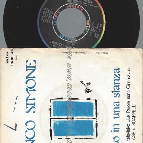 7"   Franco Simone – Il Cielo In Una Stanza