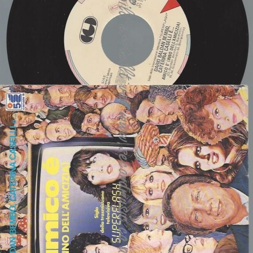 7"    Dario Baldan Bembo, Caterina Caselli  Amico È