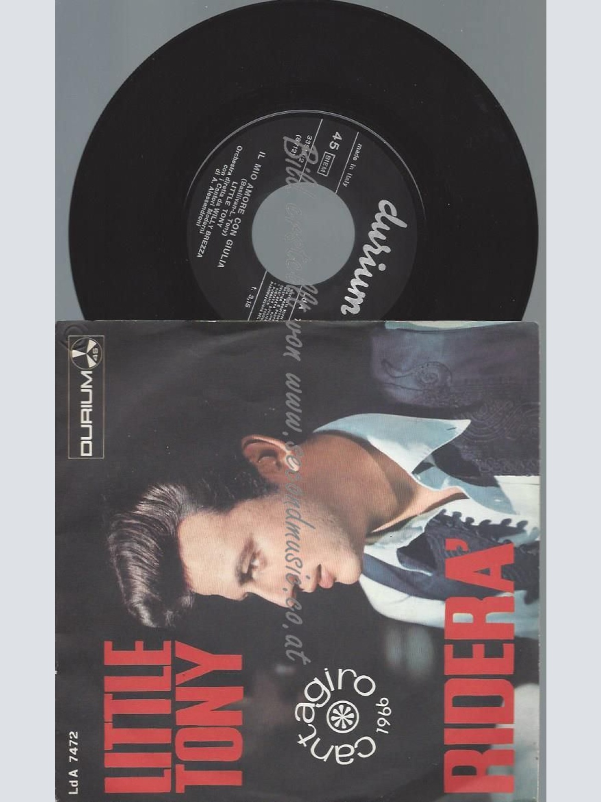 7"   Little Tony – Riderà