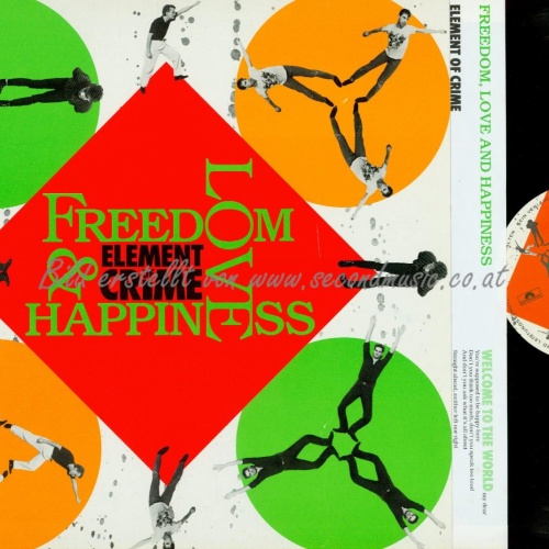 LP--ELEMENT OF CRIME FREEDOM LOVE & CRIME // OIS // 835585 // 1988