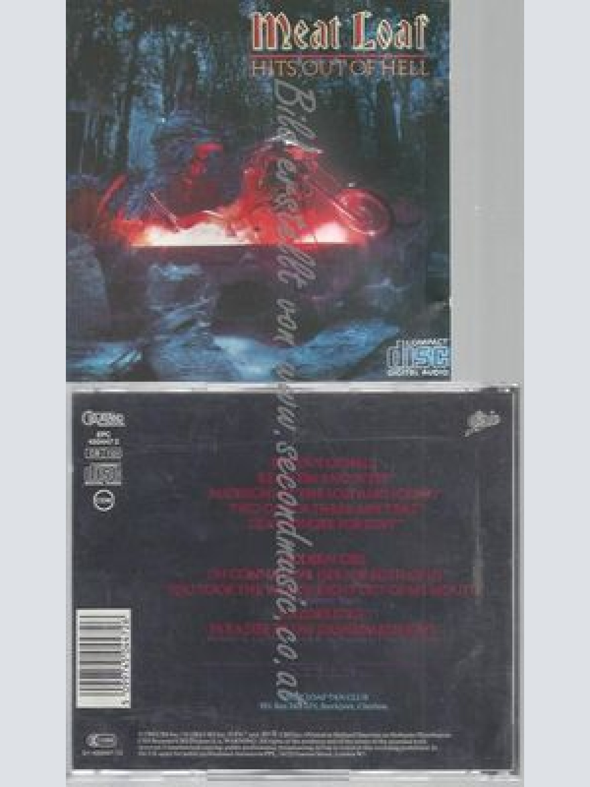 CD--MEAT LOAF--HITS OUT OF HELL
