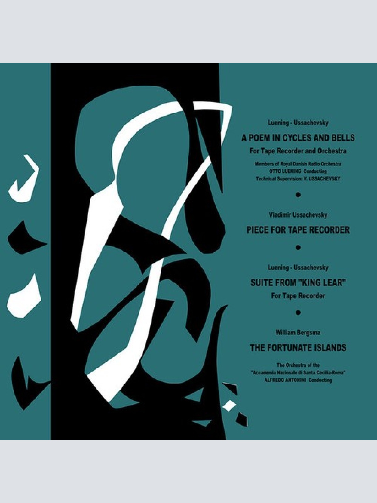 LP, Album, RE, RM Otto Luening / Vladimir Ussachevsky  /  William Bergsma - A...