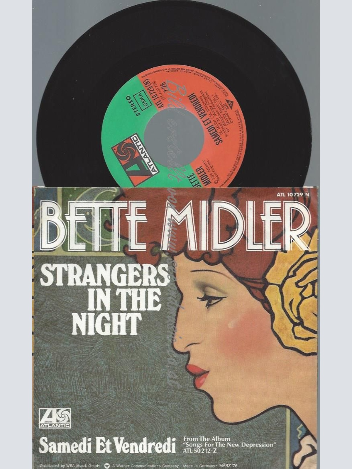 7"   Bette Midler – Strangers In The Night