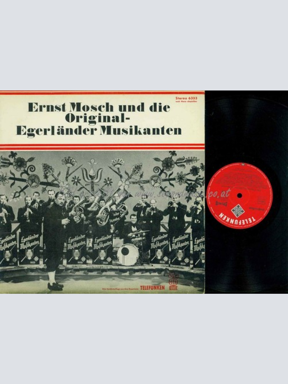 LP-- Ernst Mosch Und Die Original Egerländer Musikanten  //