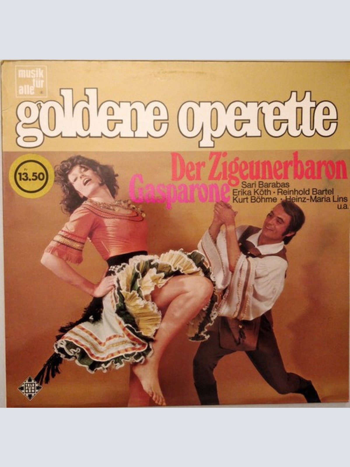 LP Sari Barabas • Erika Köth • Reinhold Bartel • Kurt Böhme • Heinz Maria Lin...