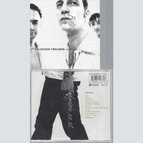 CD--DIE FALSCHEN FREUNDE--GAESTELISTE