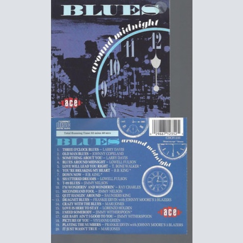 CD-BLUES AROUND  MIDNIGHT