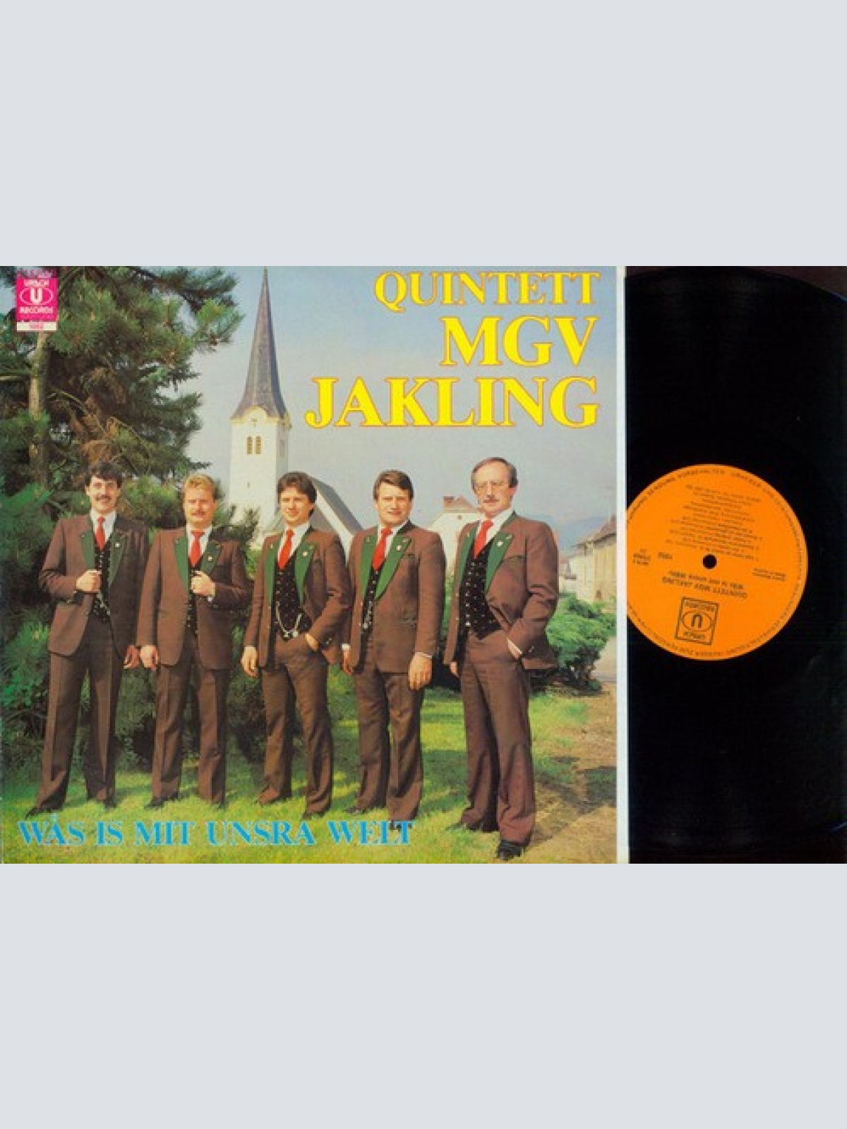 LP Quintett Des MGV Jakling - Was Is Mit Unsra Welt