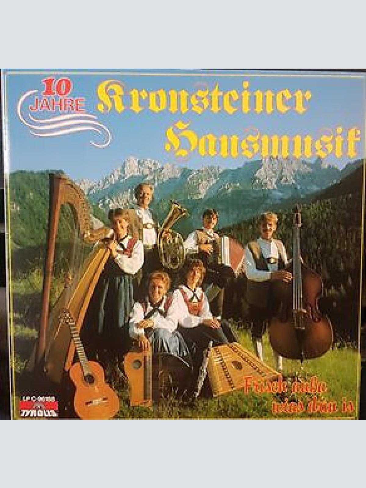 LP Kronsteiner Hausmusik - Frisch Außa Wias Drin Is