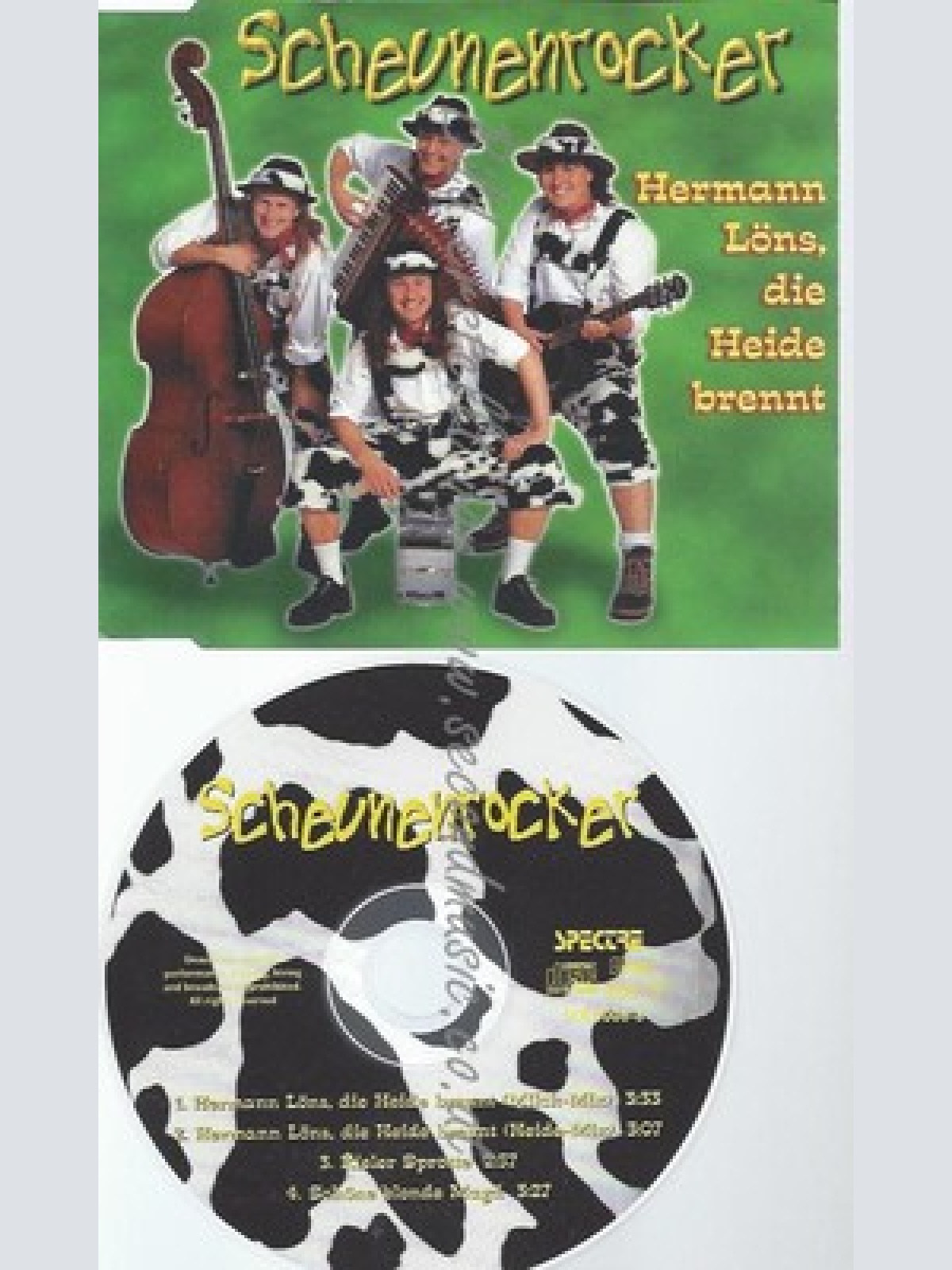 CD--SCHEUNENROCKER--HERMANN LÖNS, DIE HEIDE BRENNT