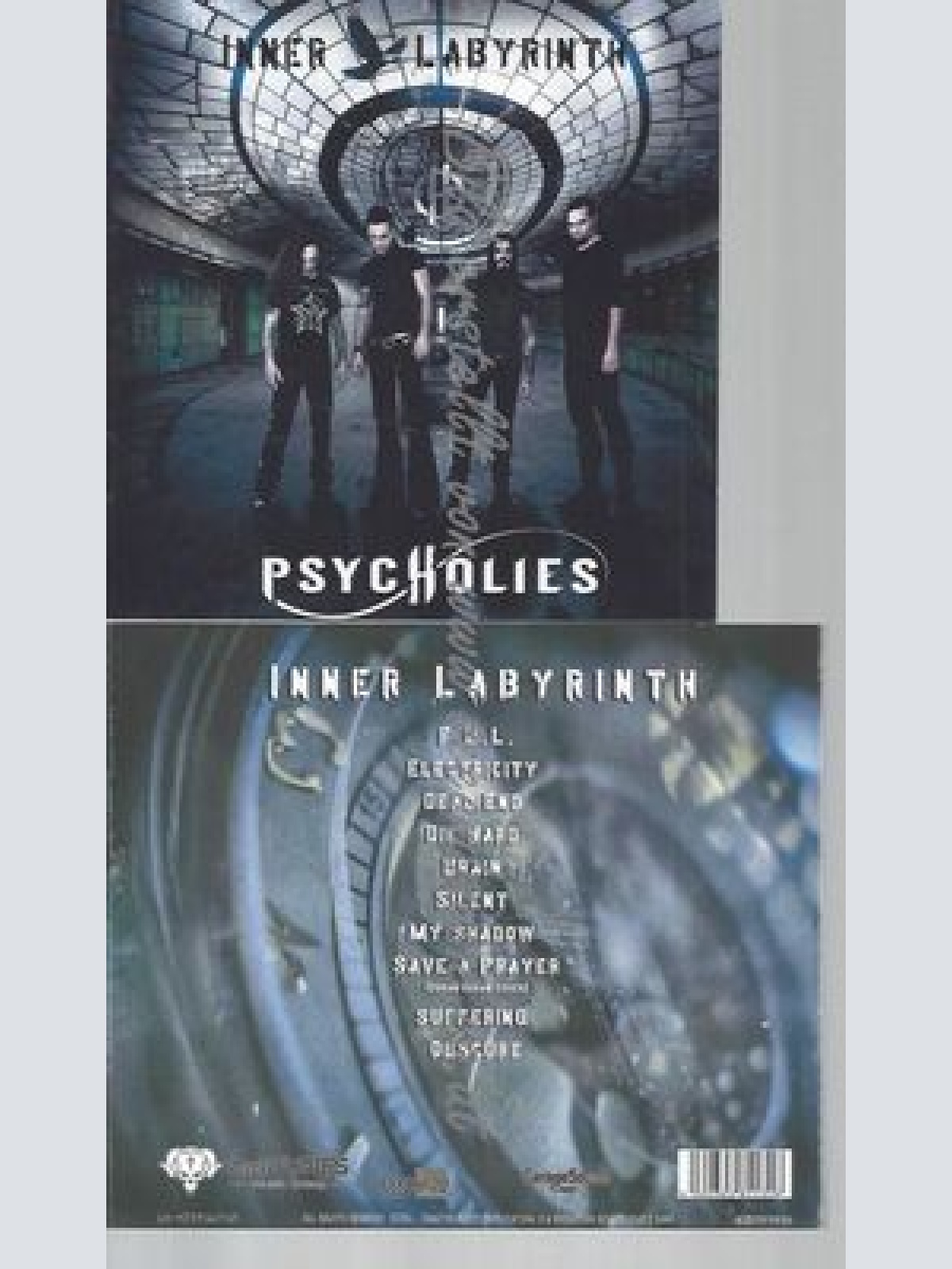 CD--PSYCHOLIES--INNER LABYRINTH