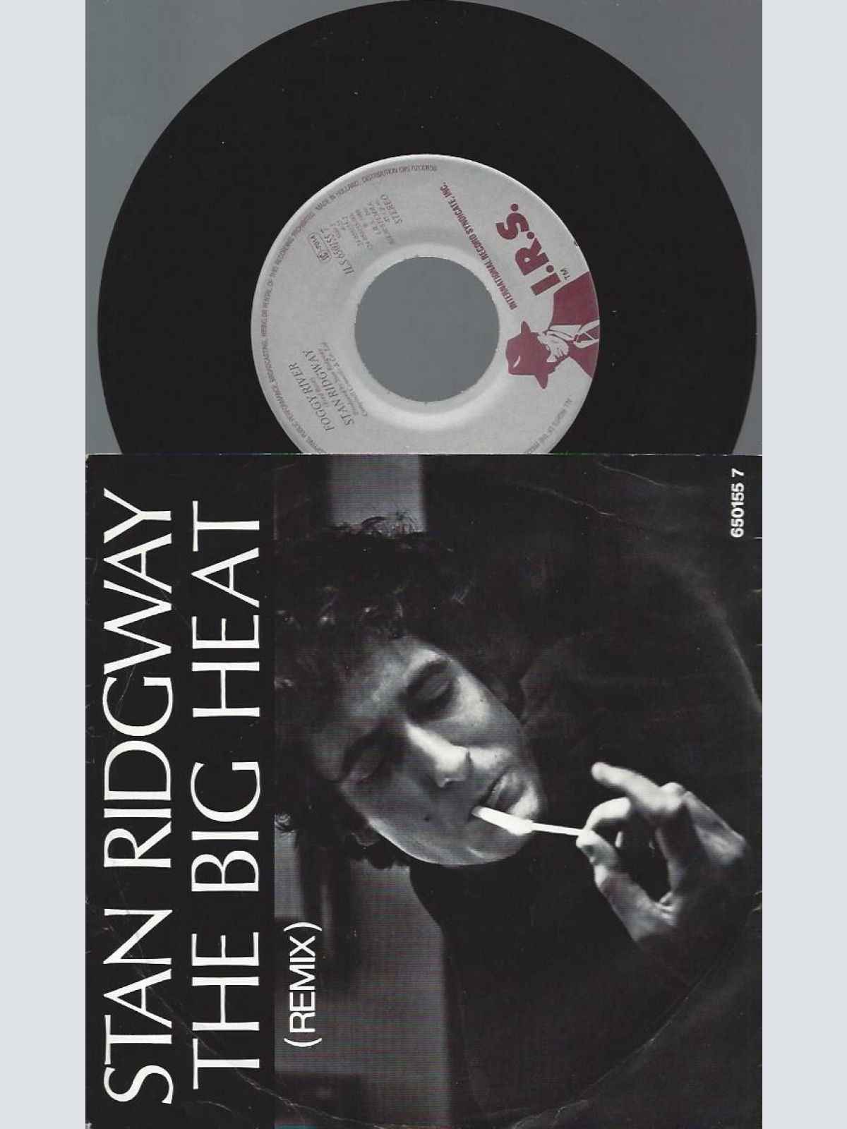 7"   Stan Ridgway  The Big Heat (Remix)