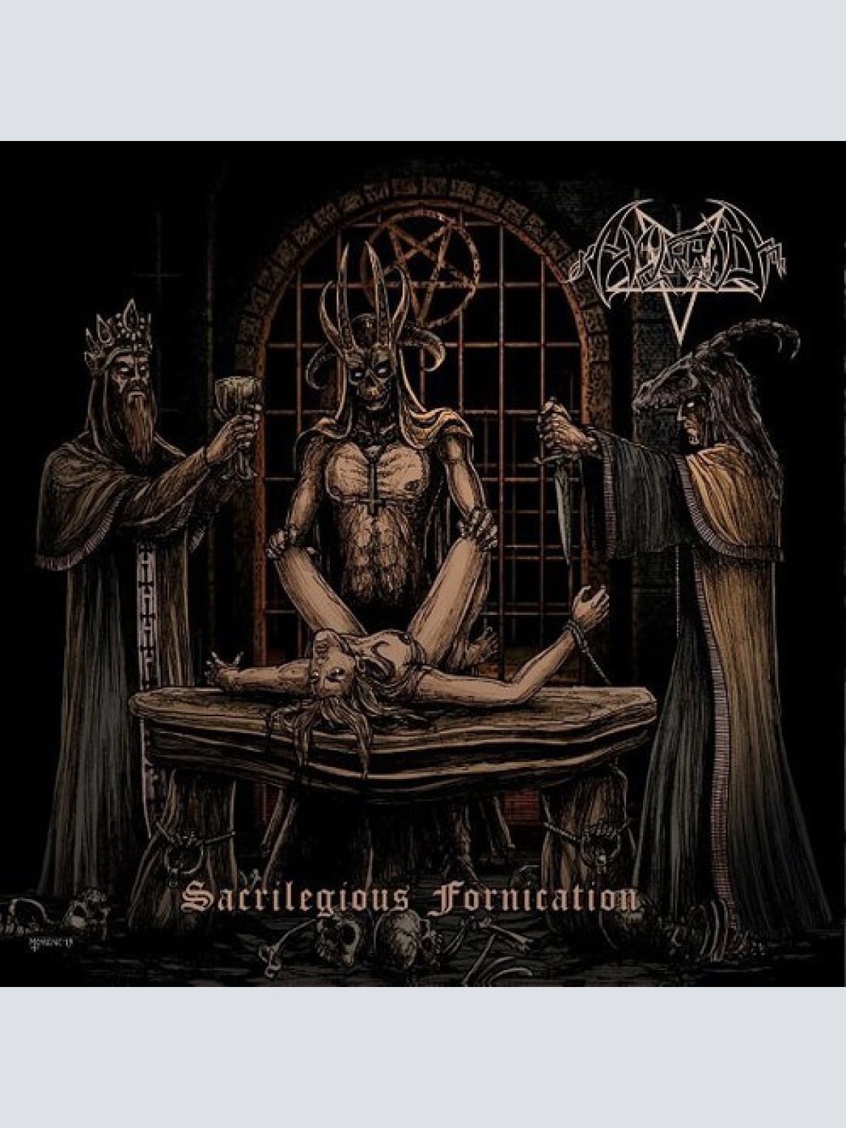 CD, Album Horrid - Sacrilegious Fornication