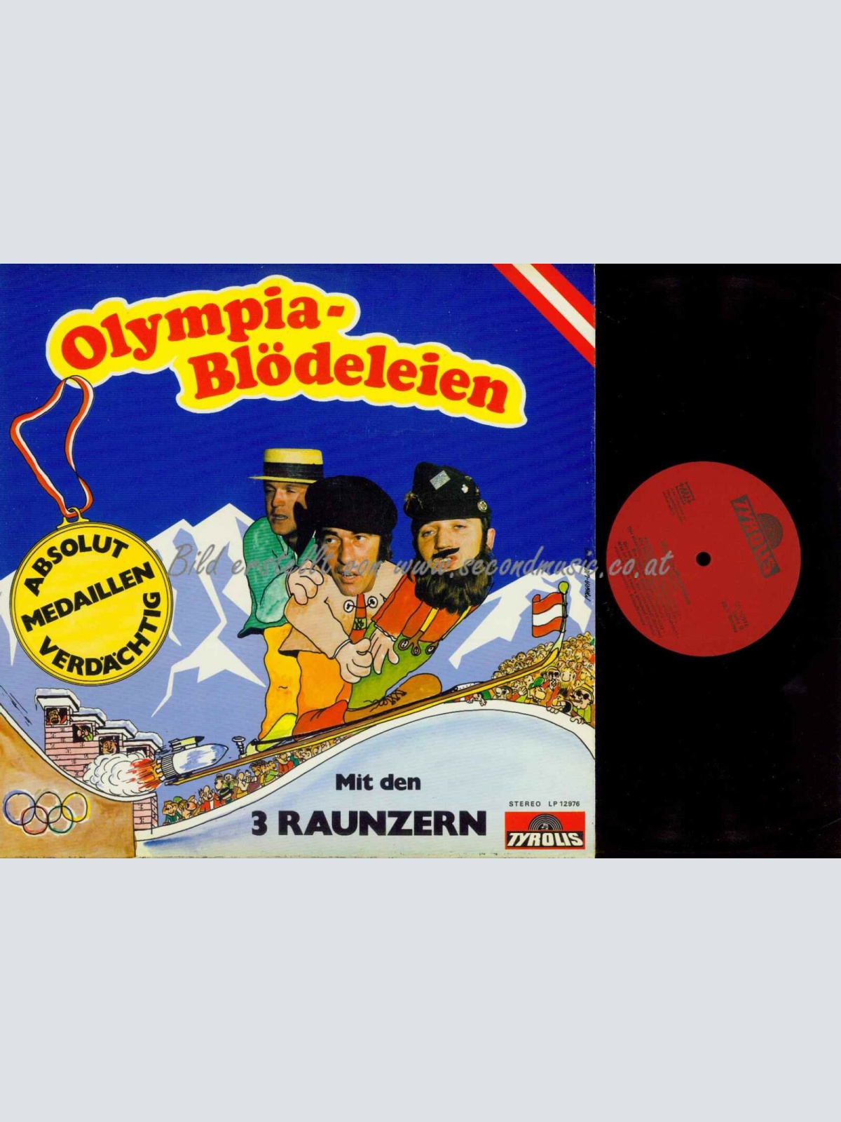 LP--3 Raunzer – Olympia-Blödeleien -- /  NM